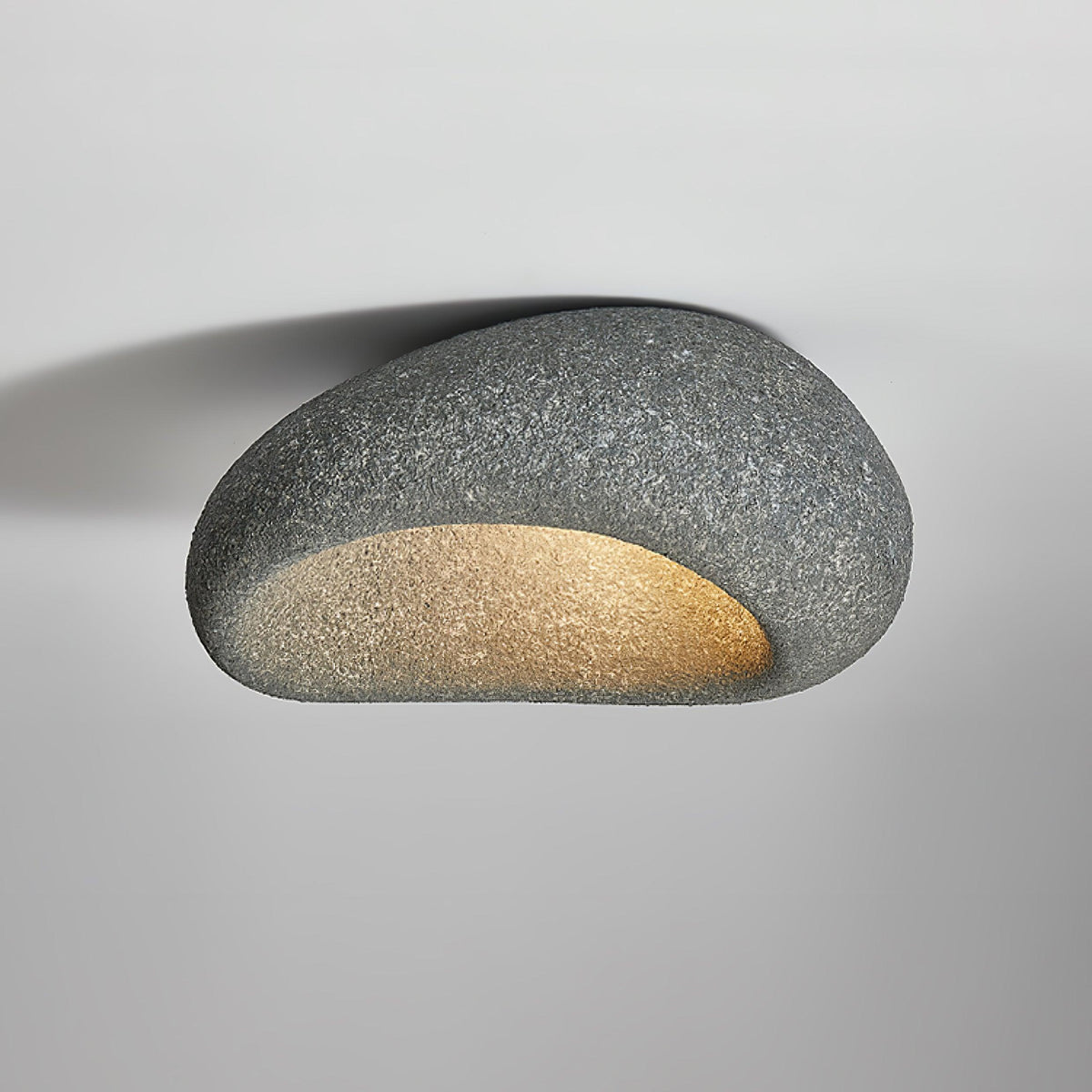 Arlena Ceiling Lamp with Japanese Wabi-Sabi Moon