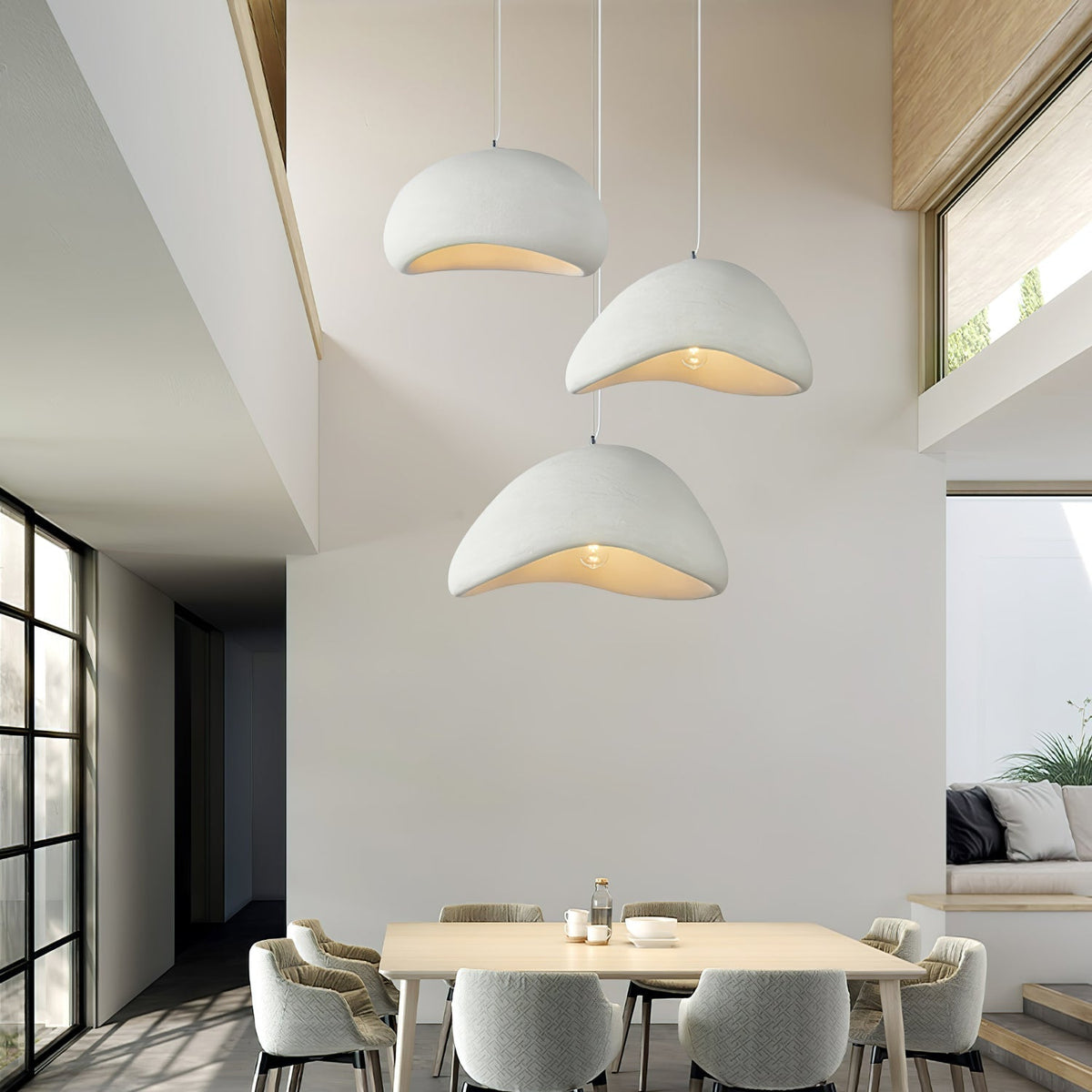 Fentor Pendant Lamp Cloud White Minimalist