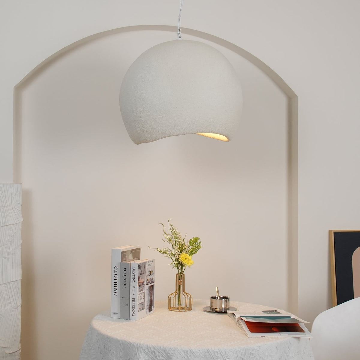 Reloza Modern Minimalist Resin Pendant Light