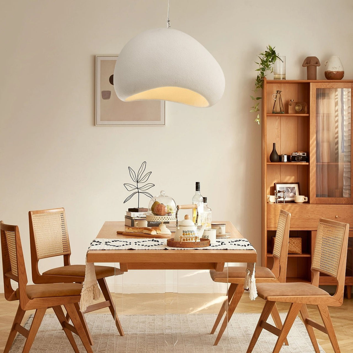 Reloza Modern Minimalist Resin Pendant Light