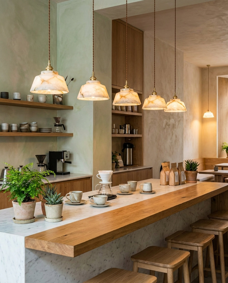 Pemberstone Alabaster Pendant Lamp