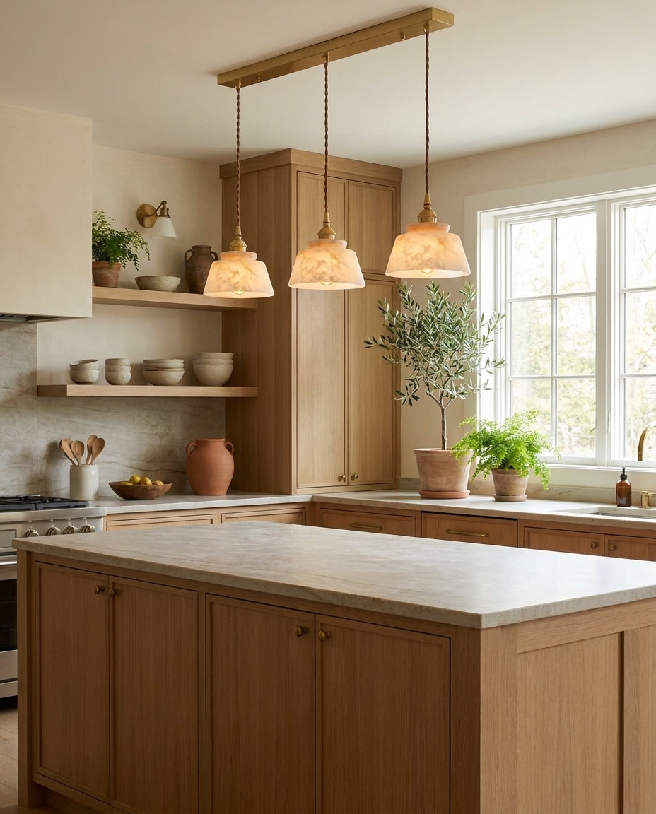 Pemberstone Alabaster Pendant Lamp