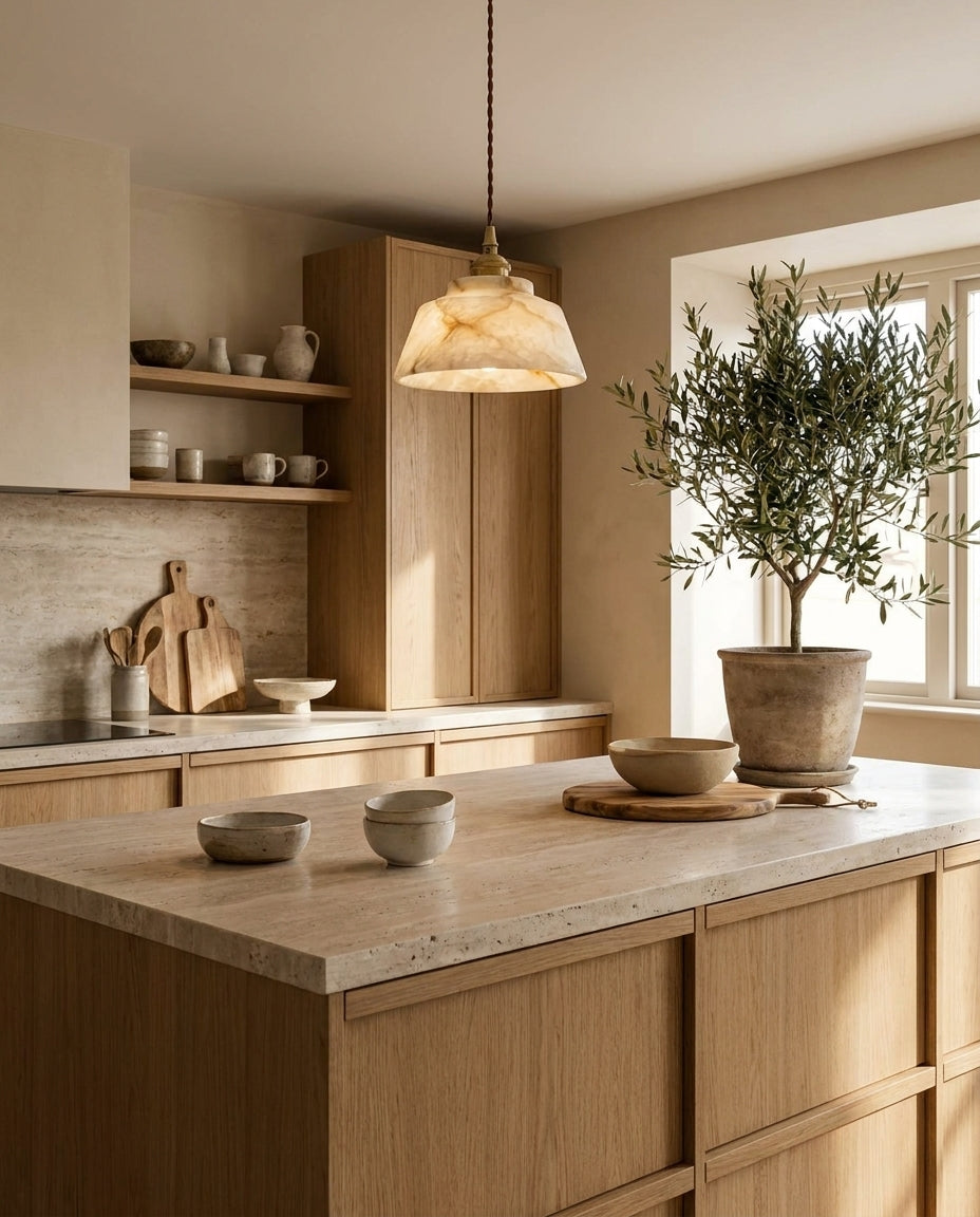 Pemberstone Alabaster Pendant Lamp