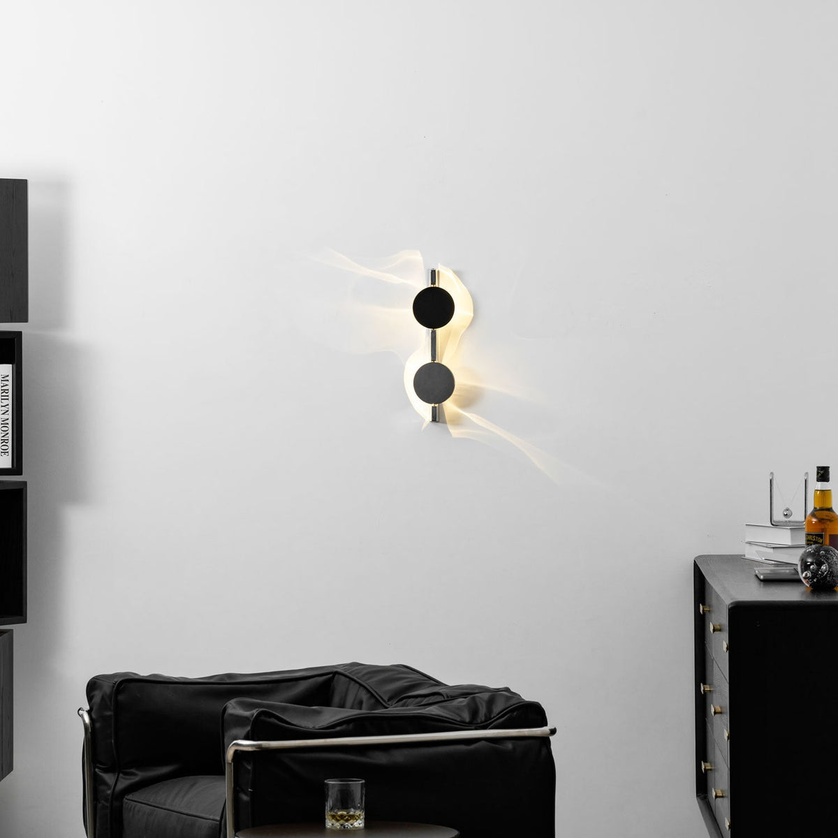 Wijo Kinetic Shadow Indoor Wall Light