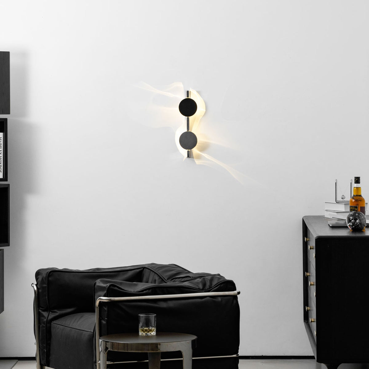 Wijo Kinetic Shadow Indoor Wall Light
