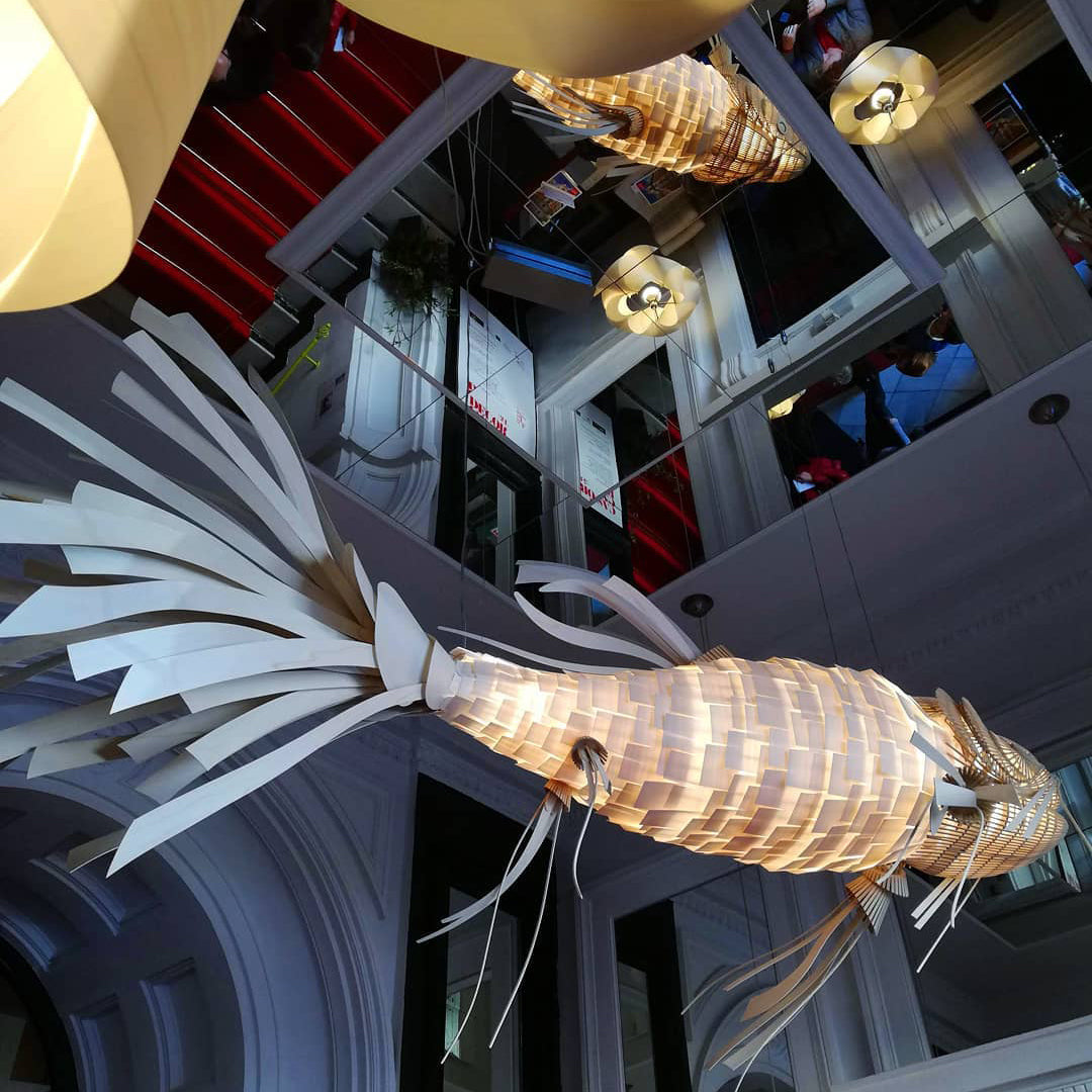 Sylaraine Wood Chandelier