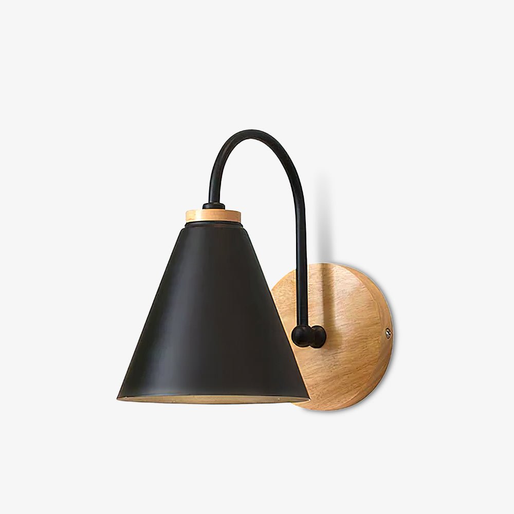 Rinorielle Unique Classic Wooden Wall Lamp