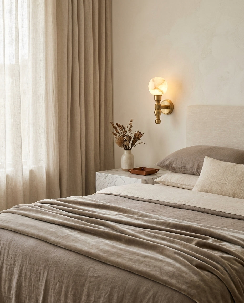 Ormondwick Alabaster Wall Sconce