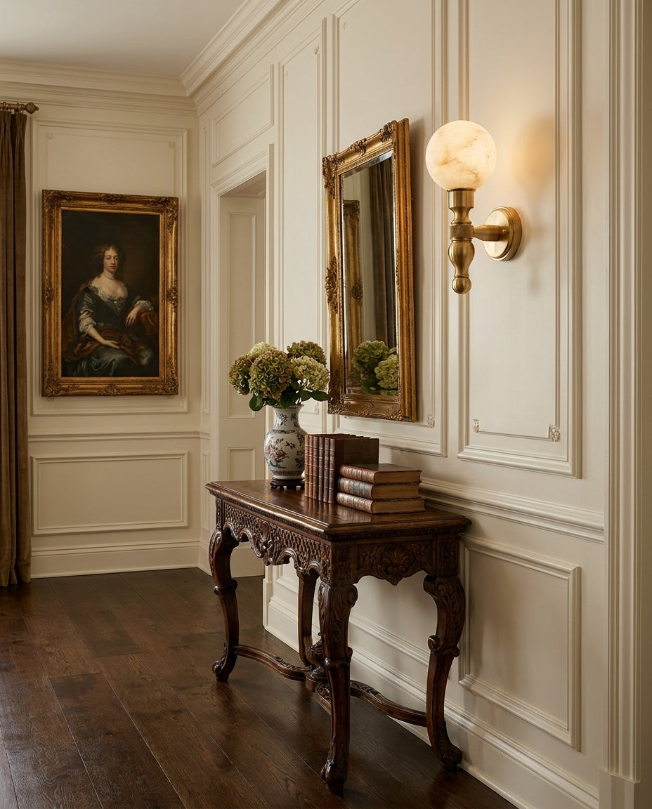 Ormondwick Alabaster Wall Sconce