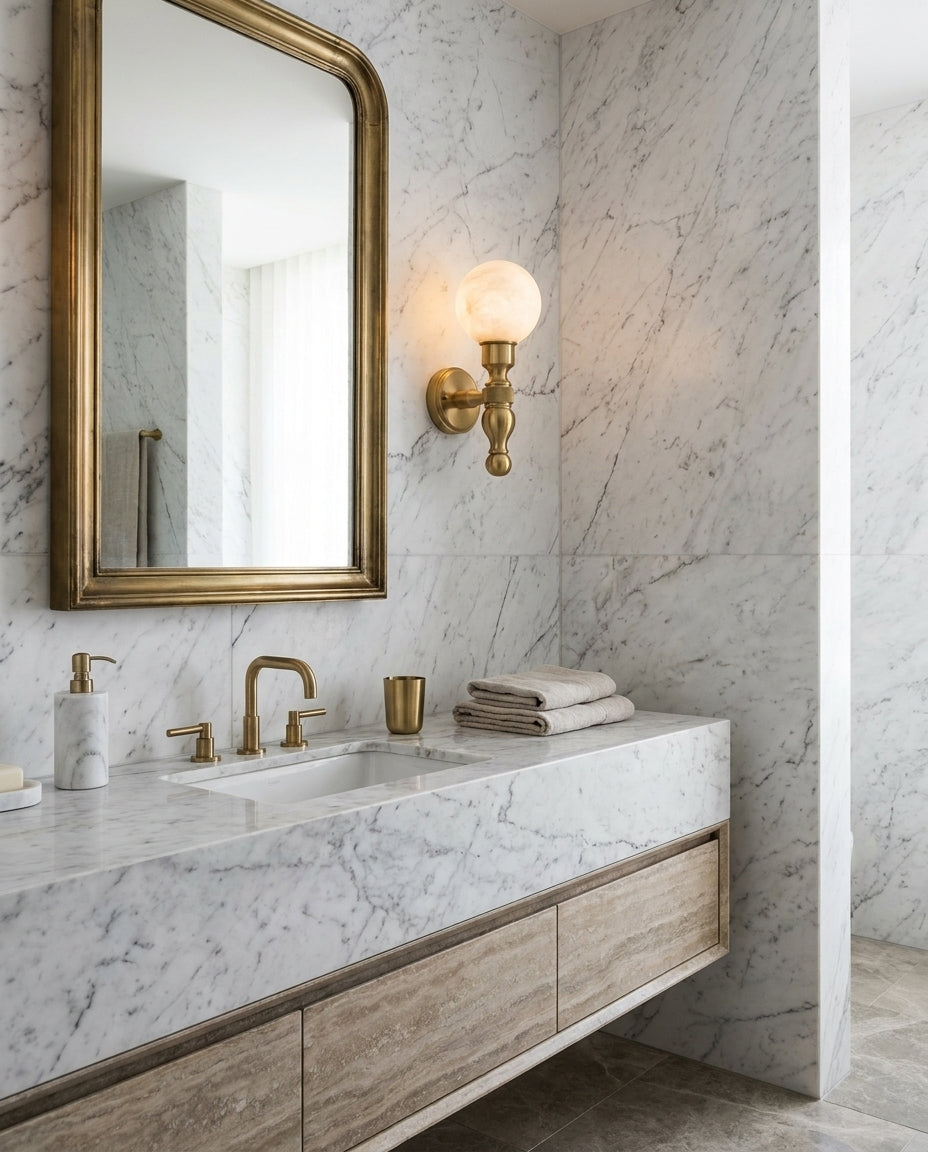 Ormondwick Alabaster Wall Sconce