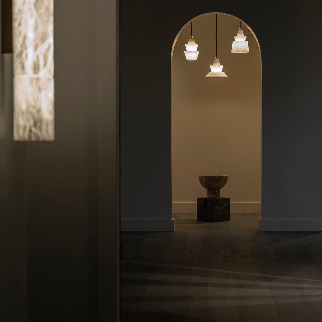 Evo Alabaster  Pendant Light