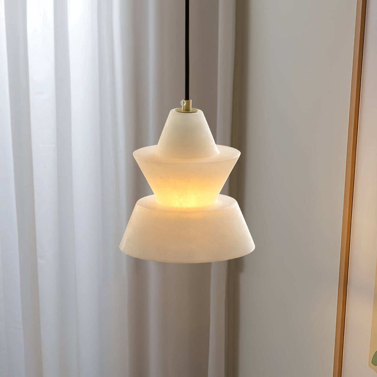 Evo Alabaster  Pendant Light