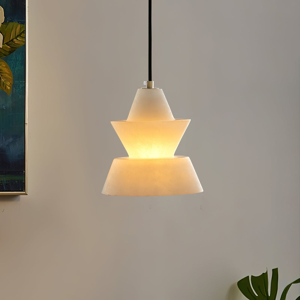 Evo Alabaster  Pendant Light