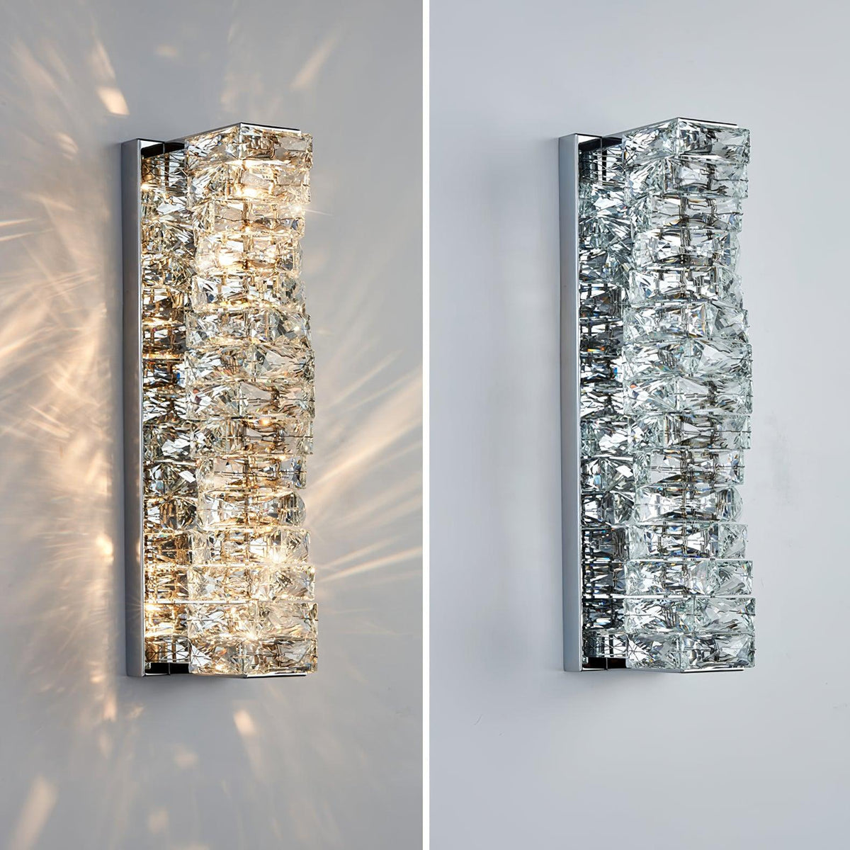 Ilvelia Postmodern Luxury Crystal Wall Light