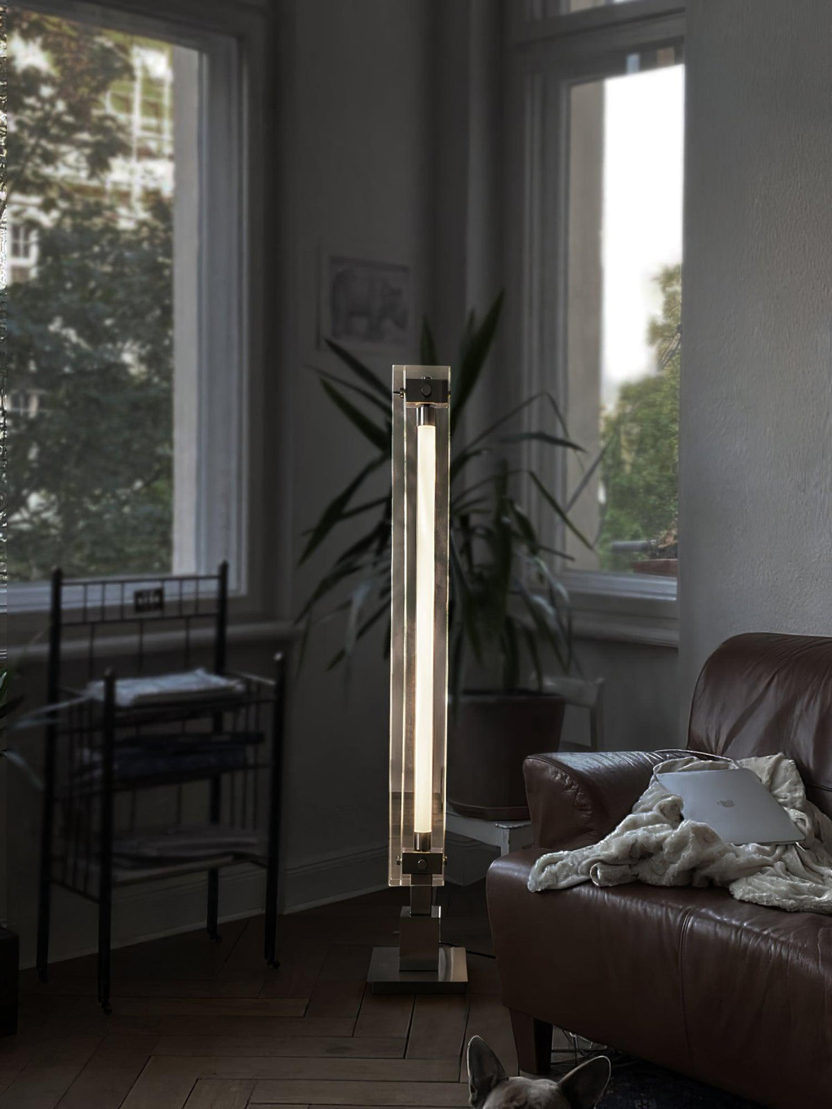 Avthaaril Architectural Acrylic Floor Lamp