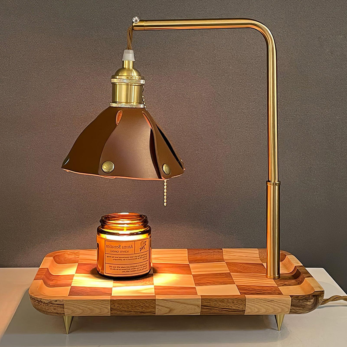 Elvaniella Modern Wood Table Lamp