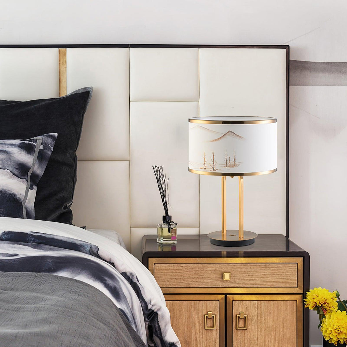 Teriinira Modern Metlal Table Lamp