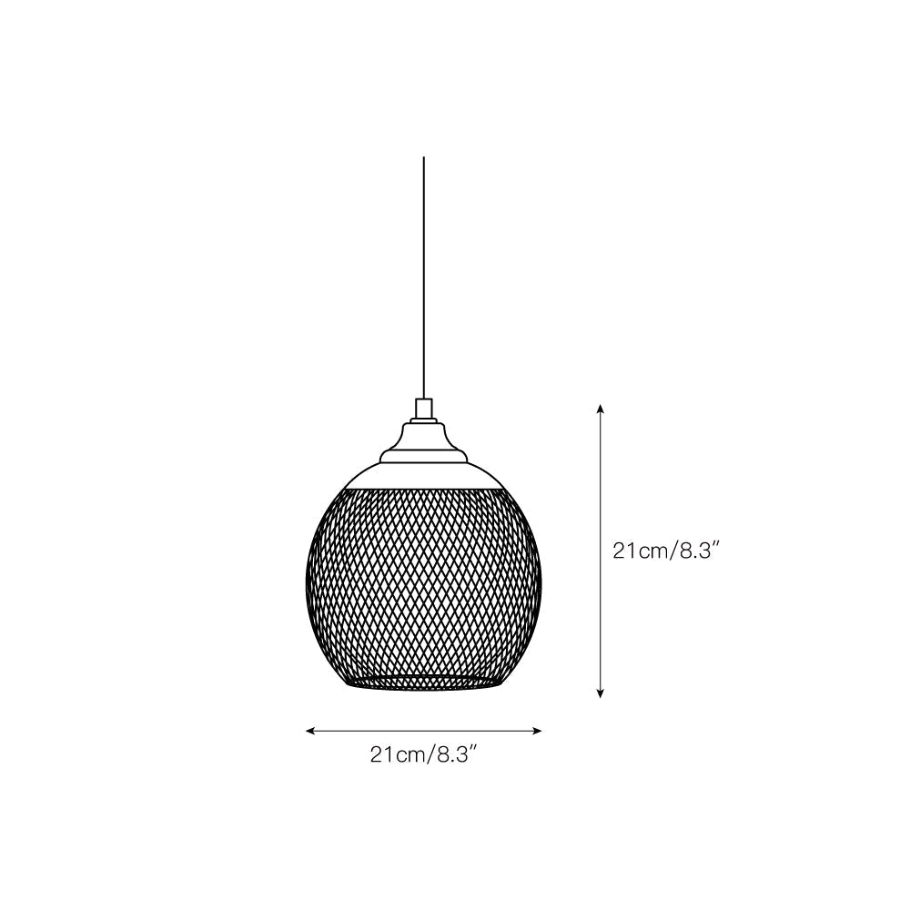Iajan Mesh Pendant Light