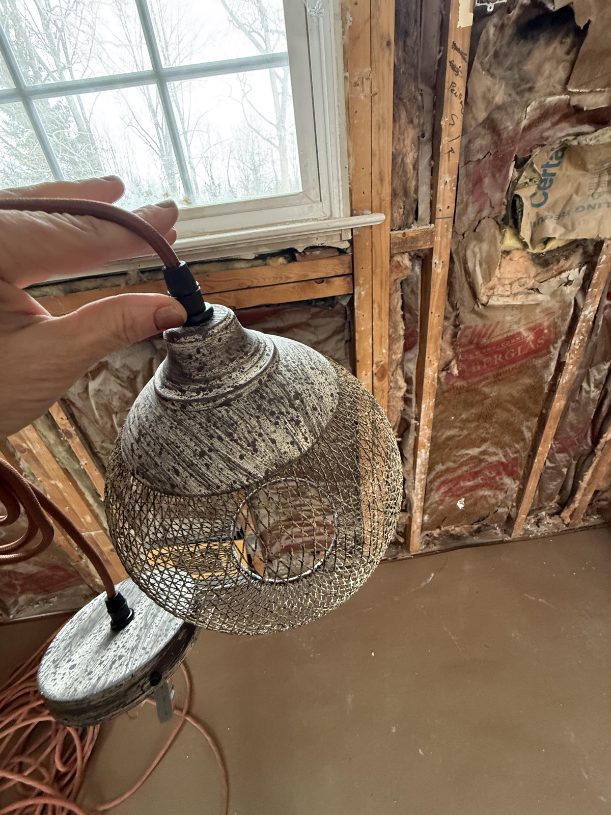 Iajan Mesh Pendant Light