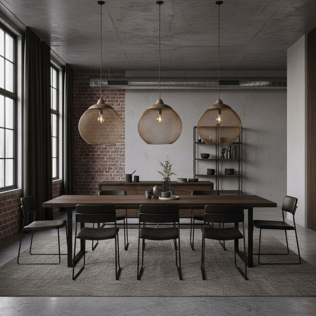 Iajan Mesh Pendant Light