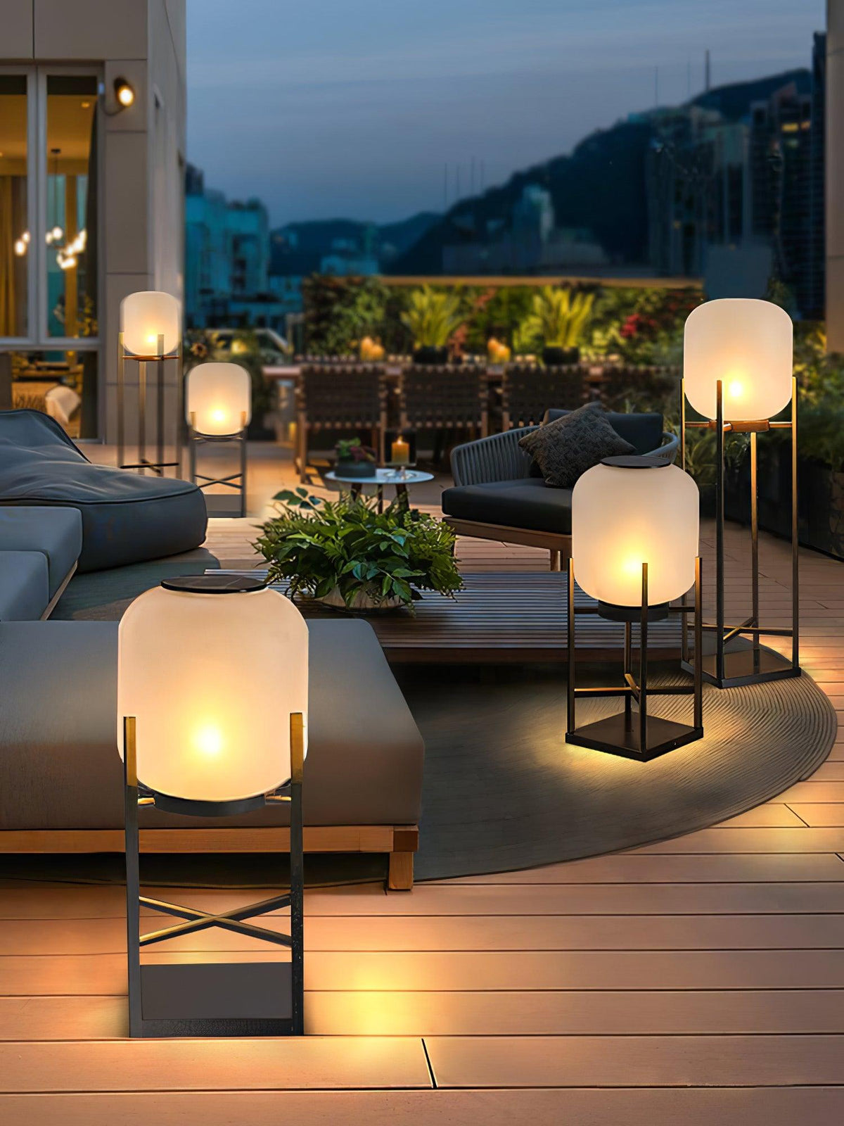 Sevenq Floor Lamp Lantern