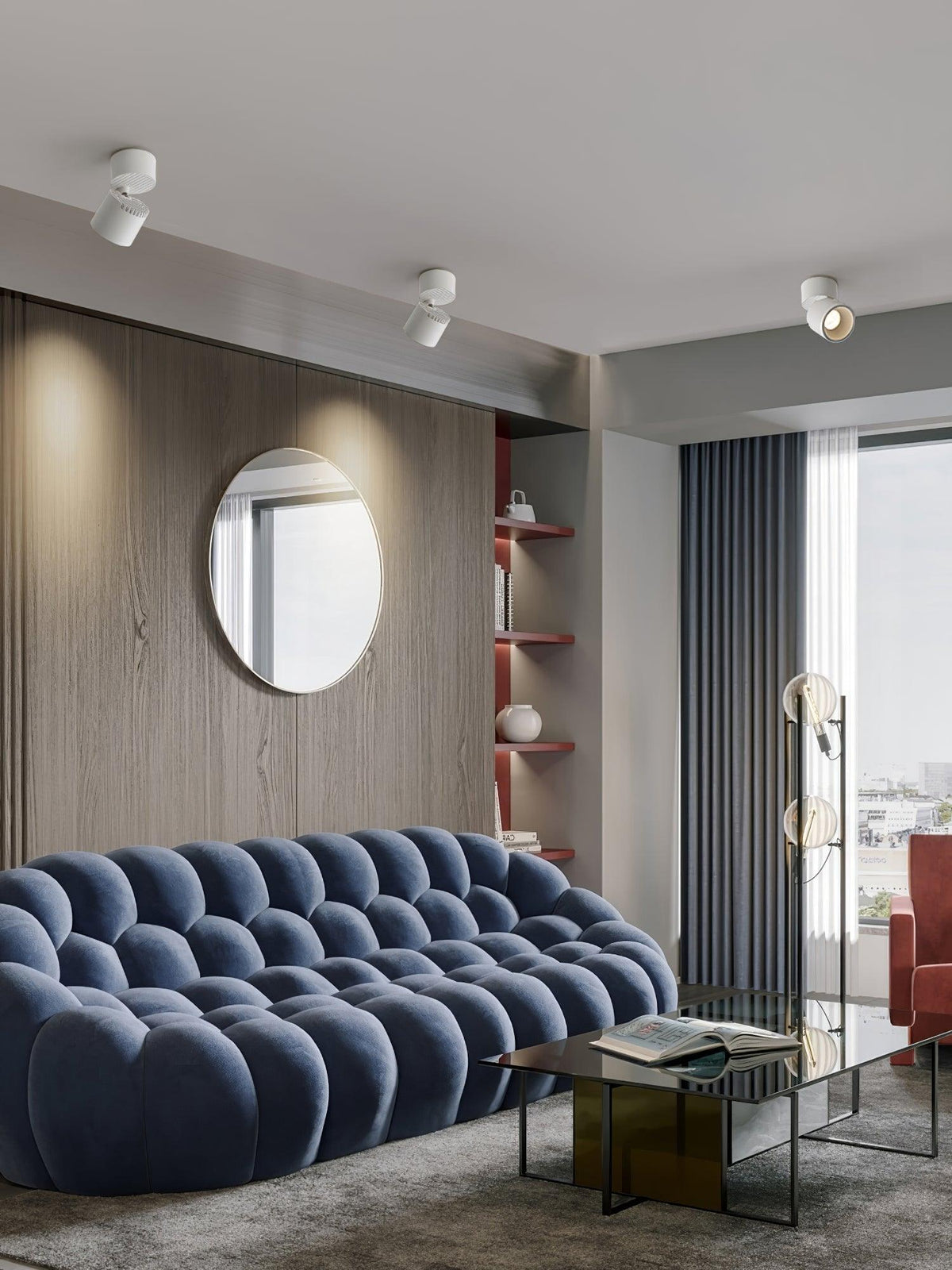 Alvynora Modern Minimalist Spotlights Ceiling lamp