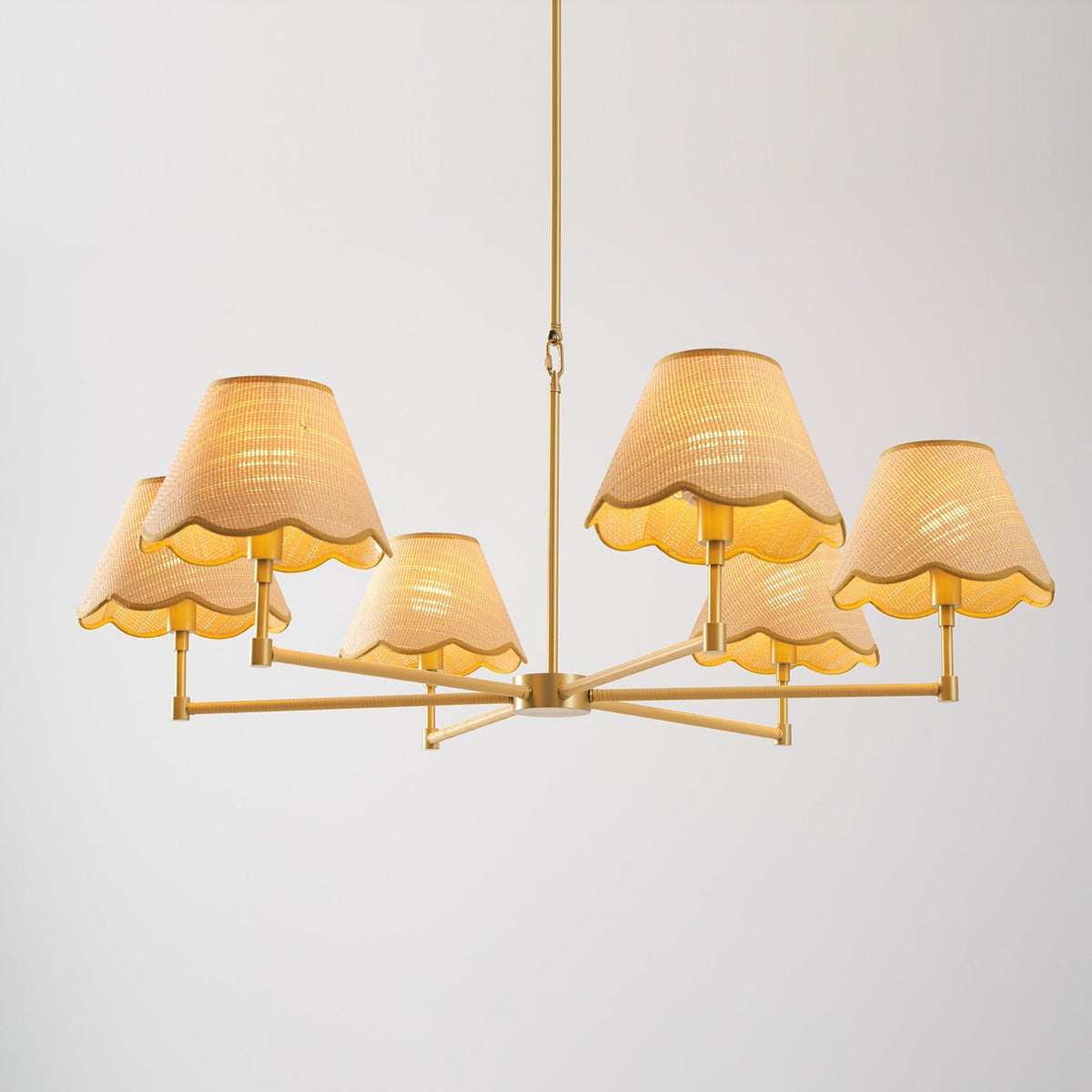 Piko Rattan Chandelier