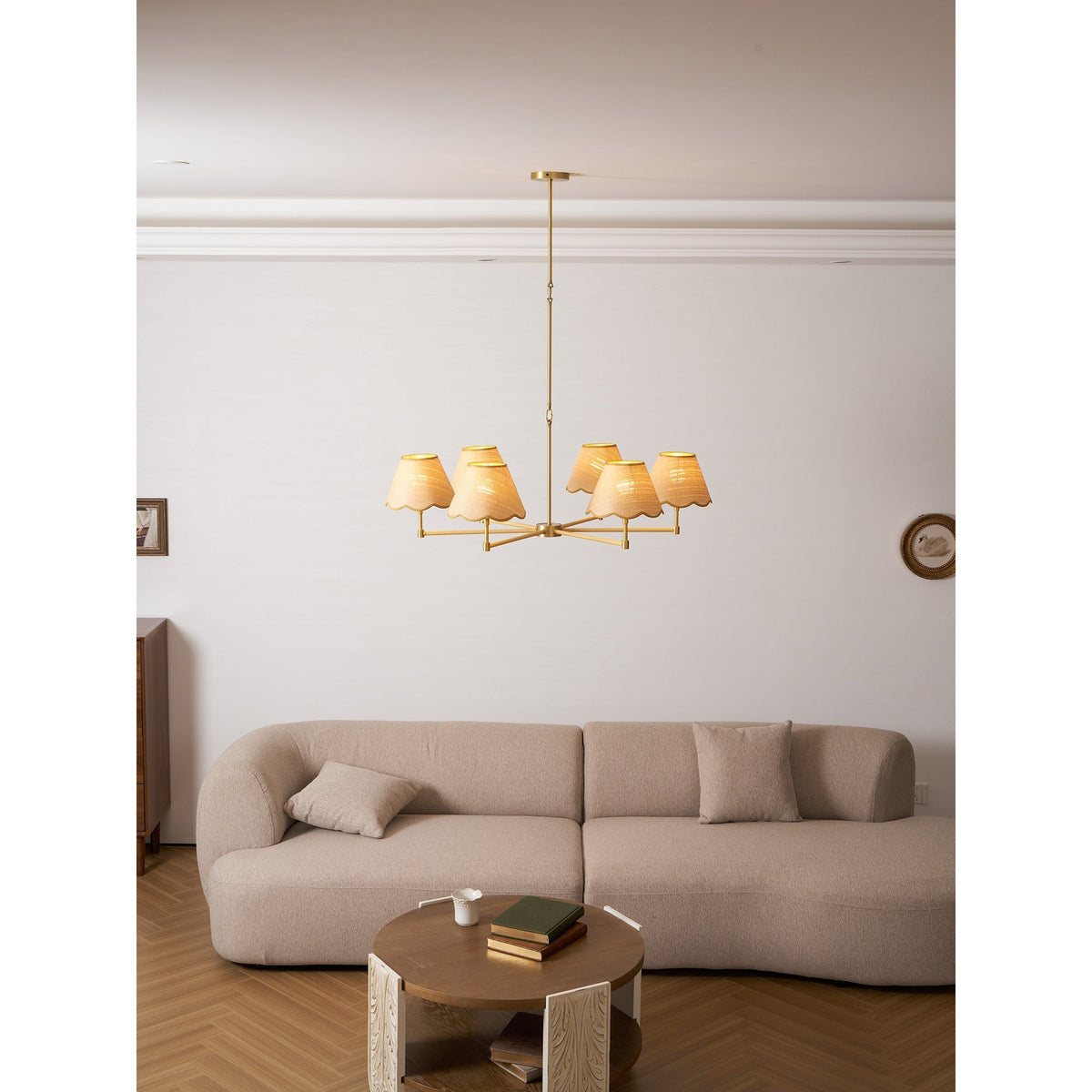 Piko Rattan Chandelier
