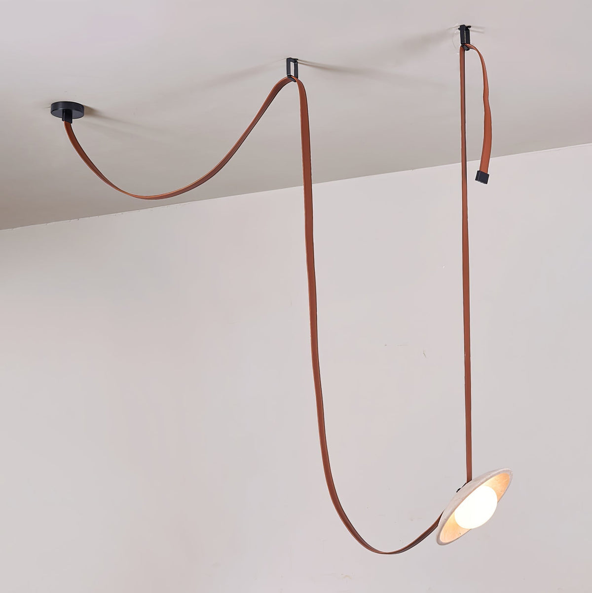 Ulsoryra Organic Travertine Pendant Light Cluster
