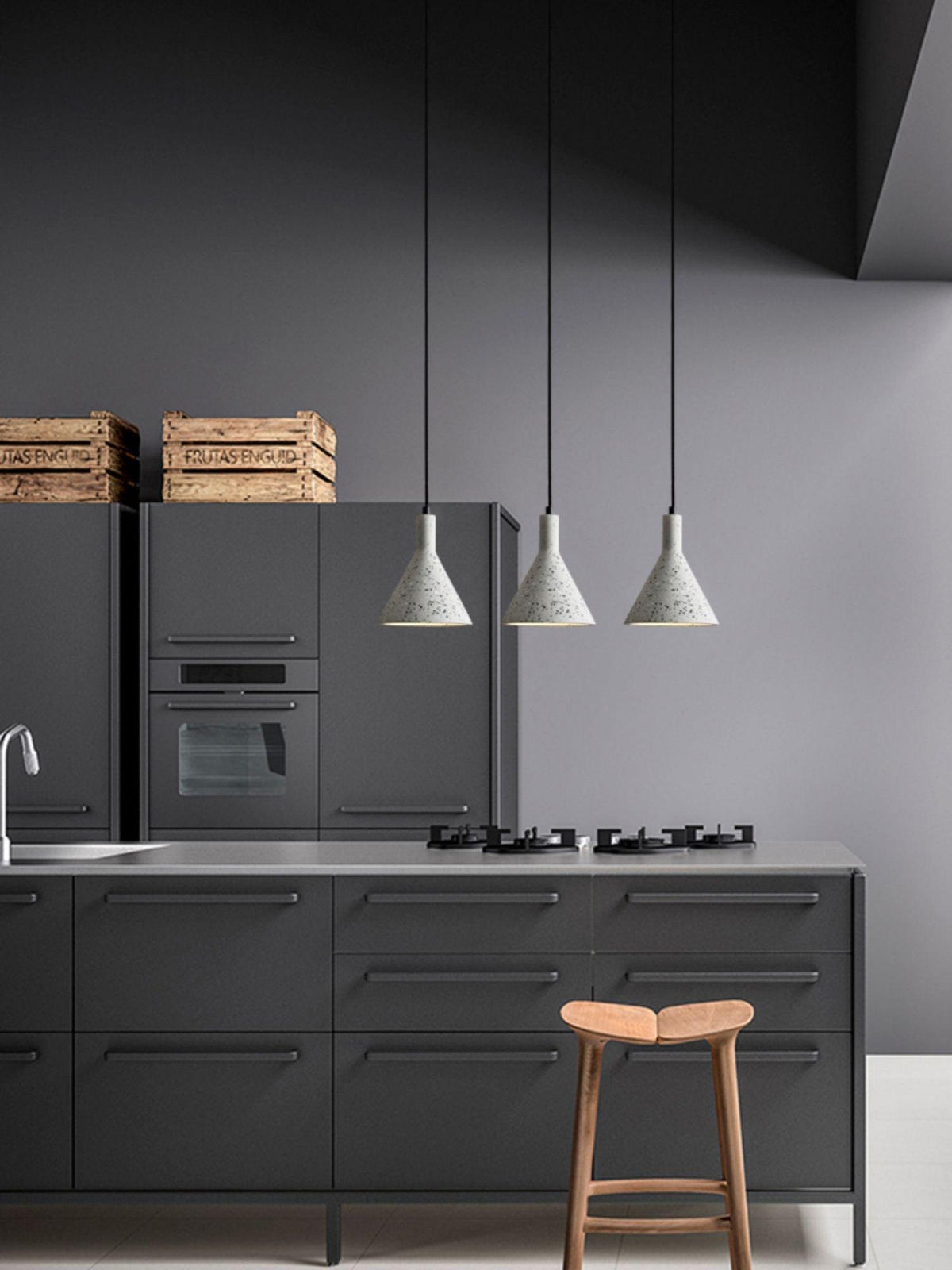 Marisaya Minimalist Concrete Pendant Light