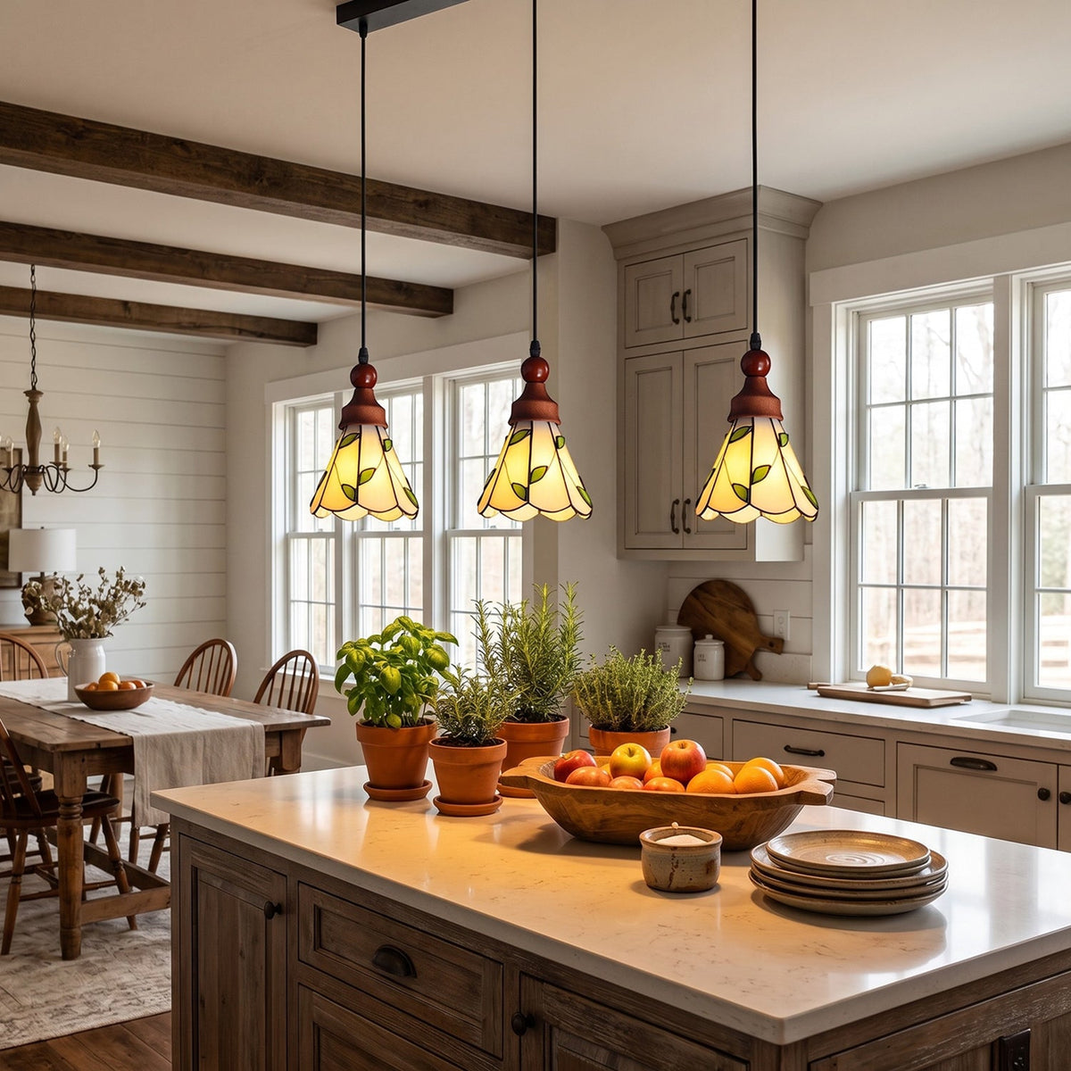 Valewood Botanical Linear Pendant Light