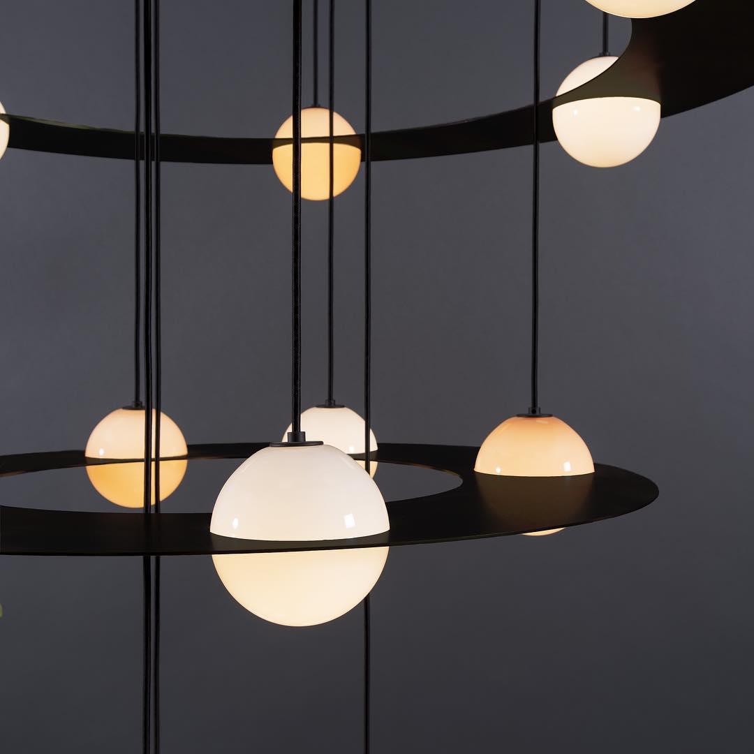 Mirere Black Contemporary Pendant Lamp