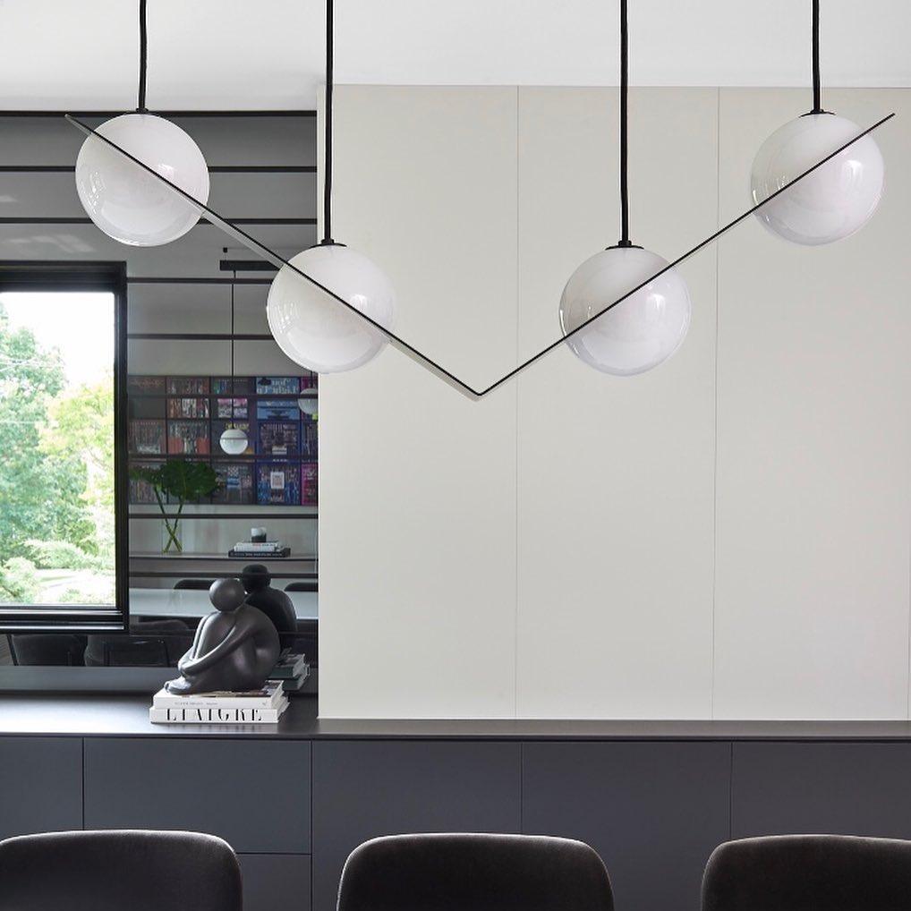 Mirere Black Contemporary Pendant Lamp