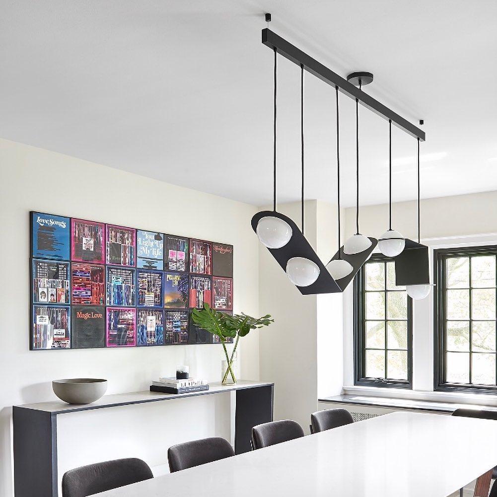 Mirere Black Contemporary Pendant Lamp