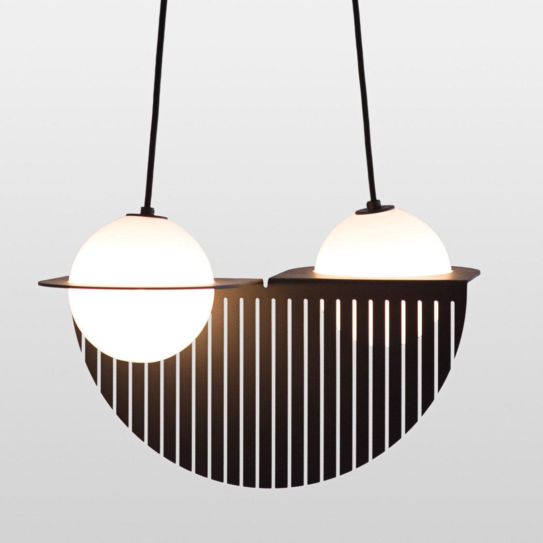 Mirere Black Contemporary Pendant Lamp