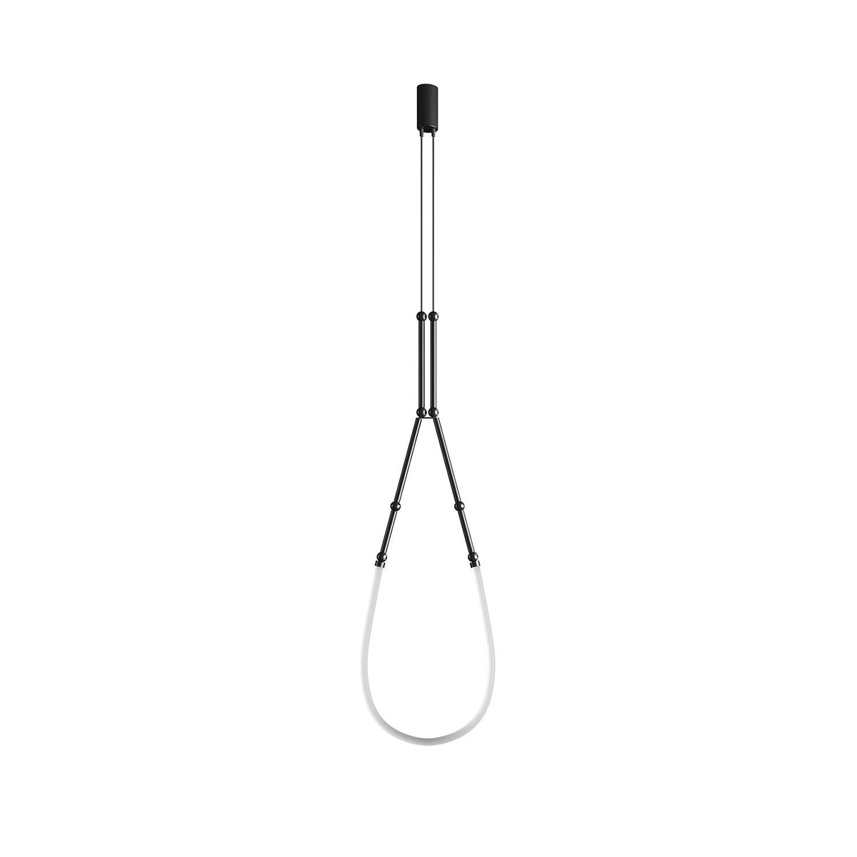 Rio Chandelier Leda LED Flexible Modern Sculptural