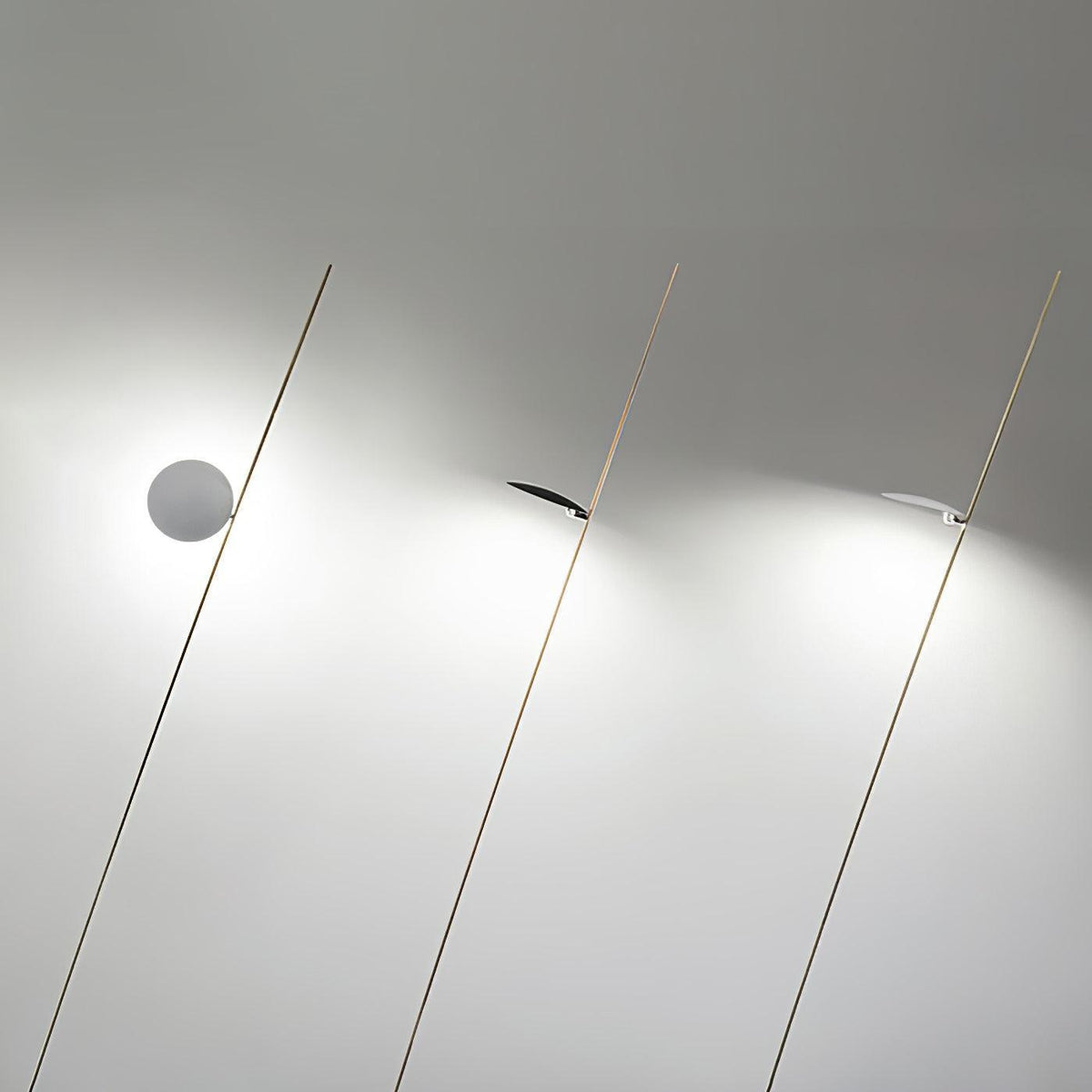 Axial Ray Sculptural Floor Lamp