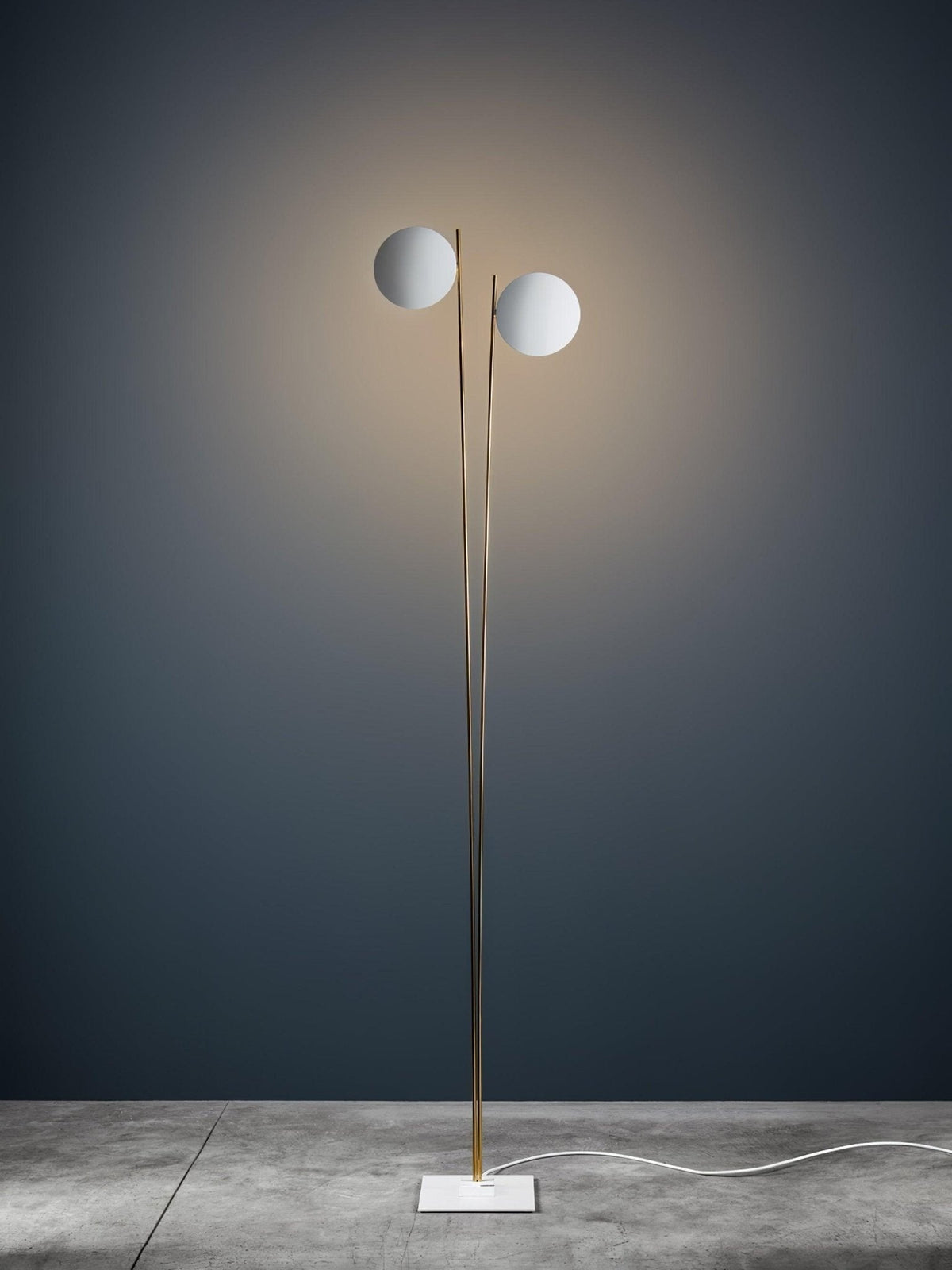 Axial Ray Sculptural Floor Lamp