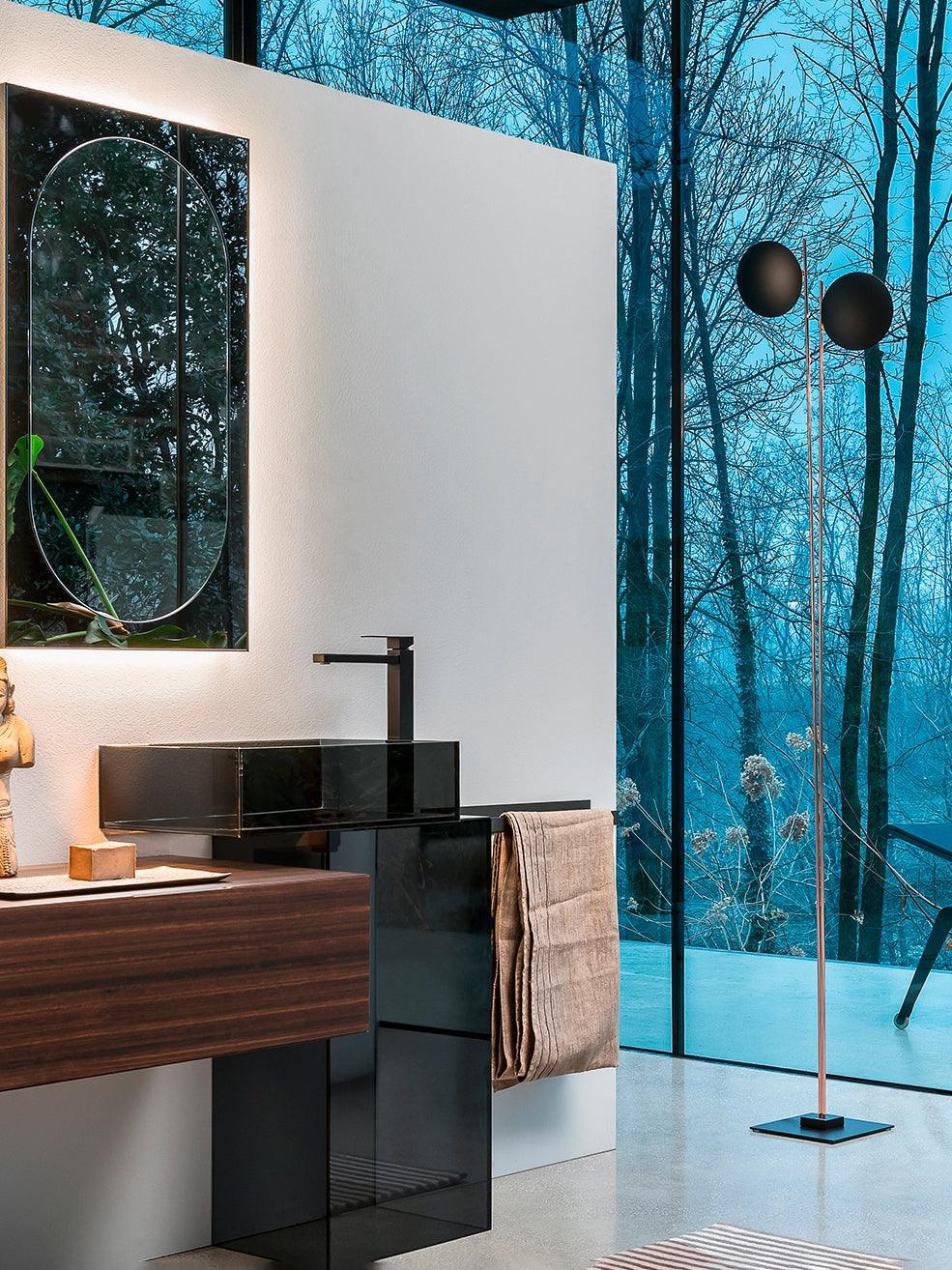 Axial Ray Sculptural Floor Lamp