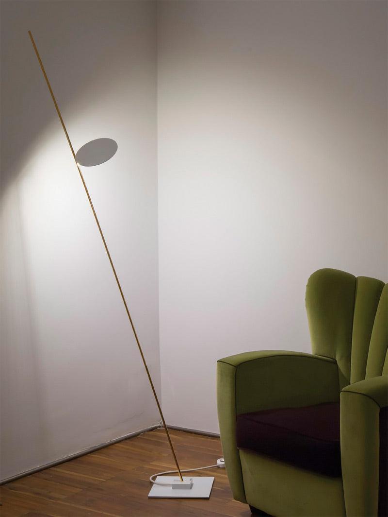 Axial Ray Sculptural Floor Lamp