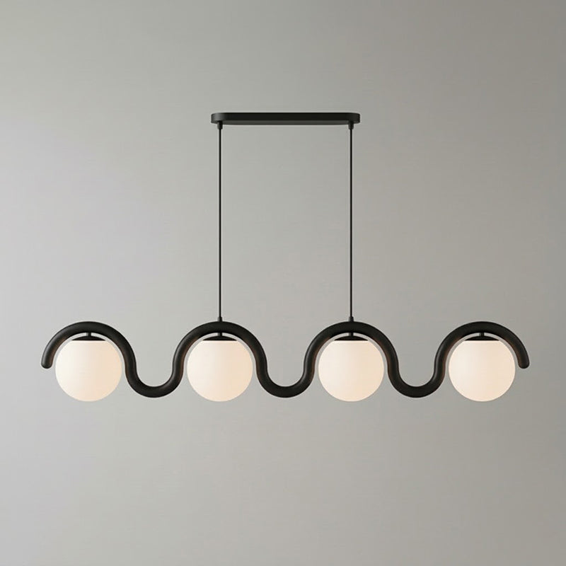 Bedo Linear Ball Pendant Light