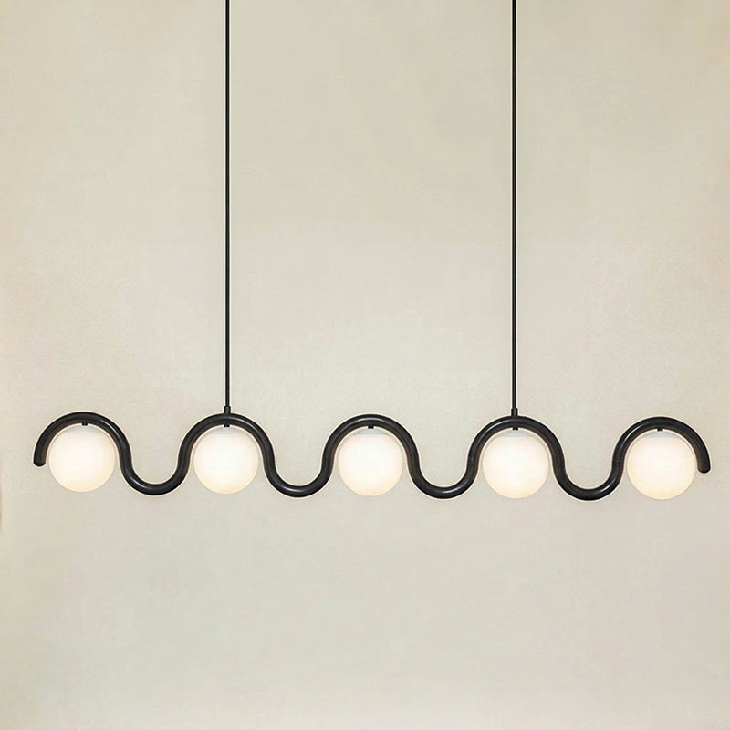 Bedo Linear Ball Pendant Light