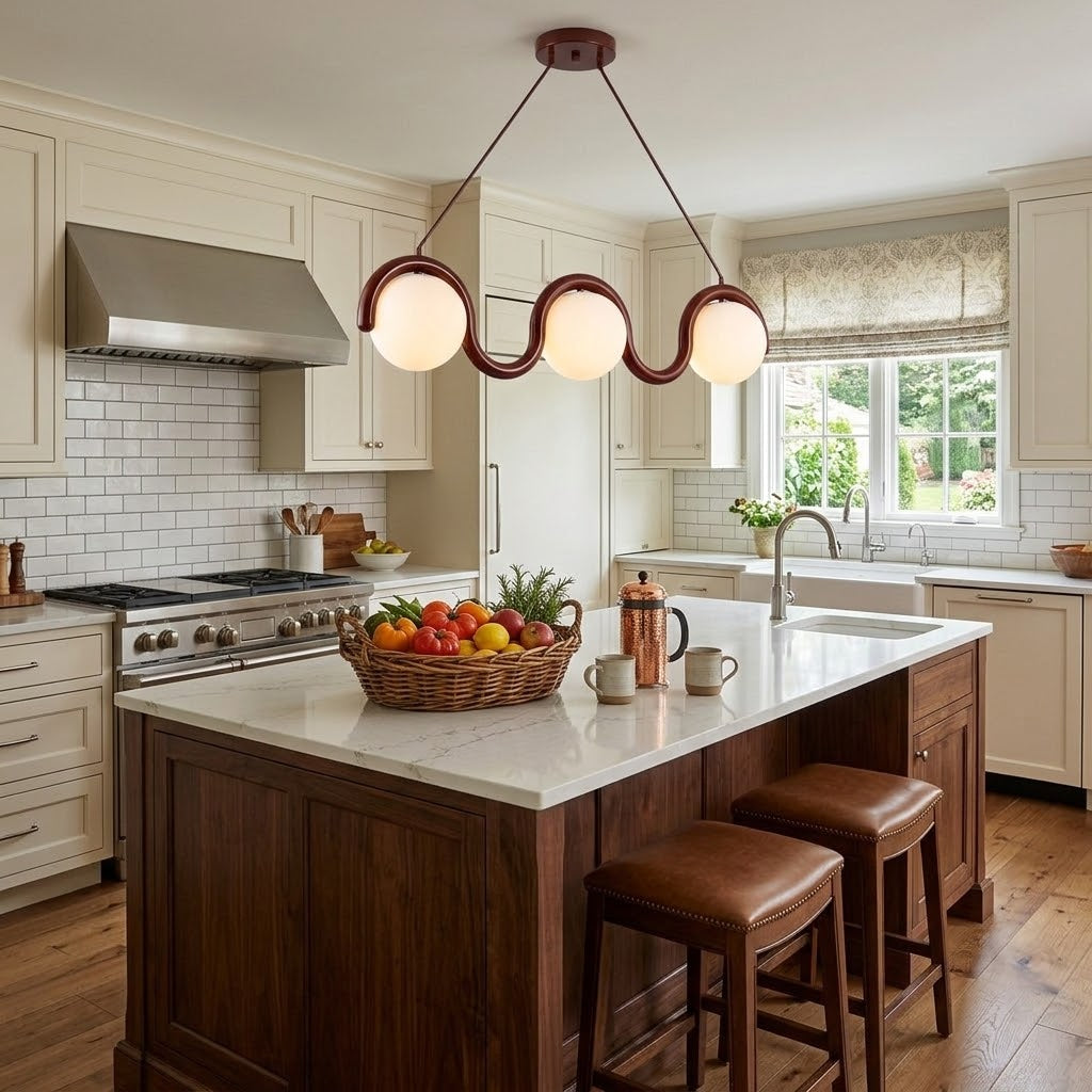 Bedo Linear Ball Pendant Light