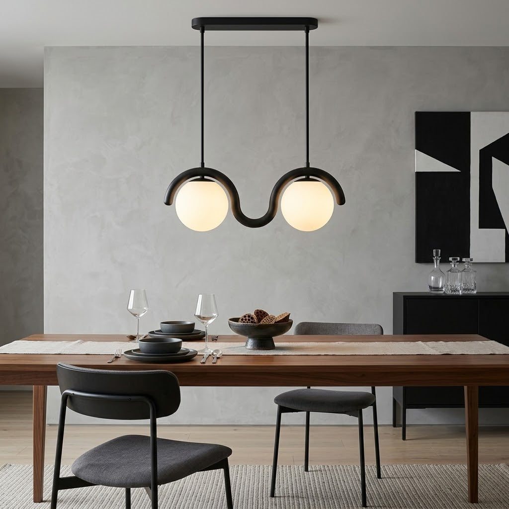 Bedo Linear Ball Pendant Light