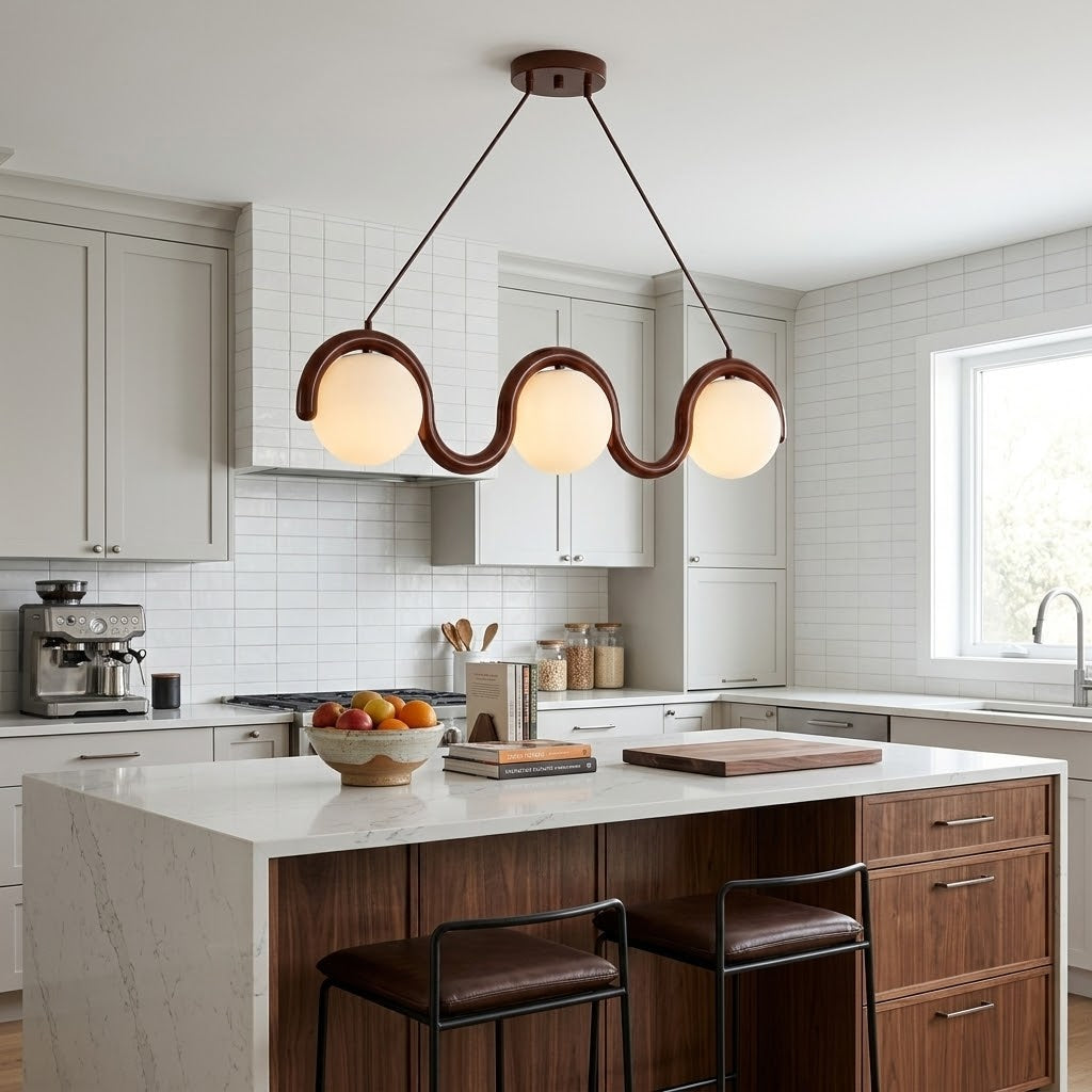 Bedo Linear Ball Pendant Light