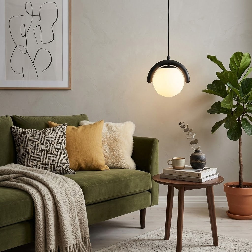 Bedo Linear Ball Pendant Light