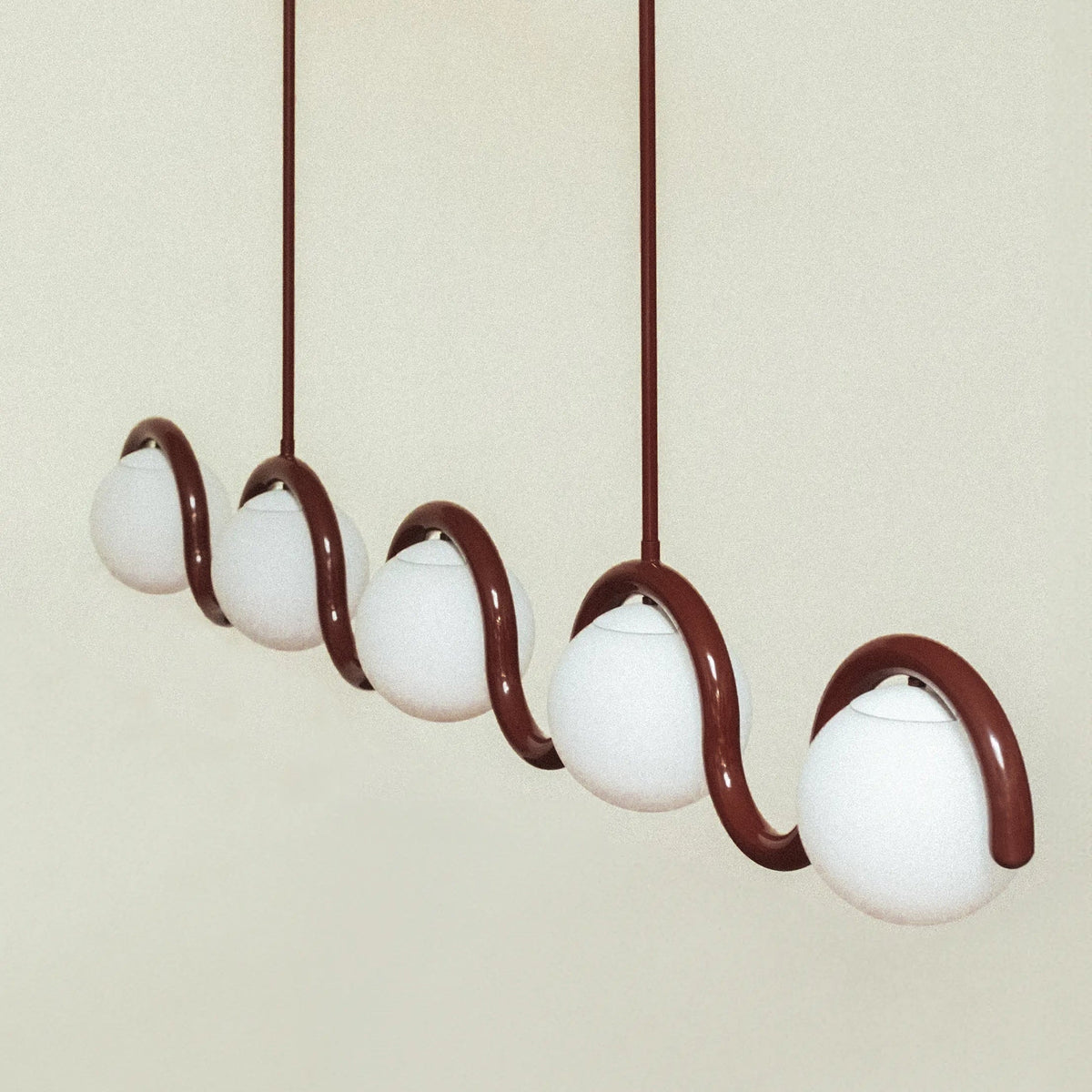 Citheis Individual Creativity Linear Glass Chandelier
