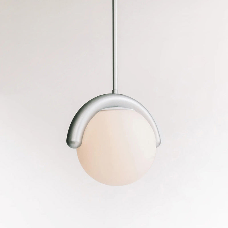 Ashcombe Opal Glass Linear Chandelier