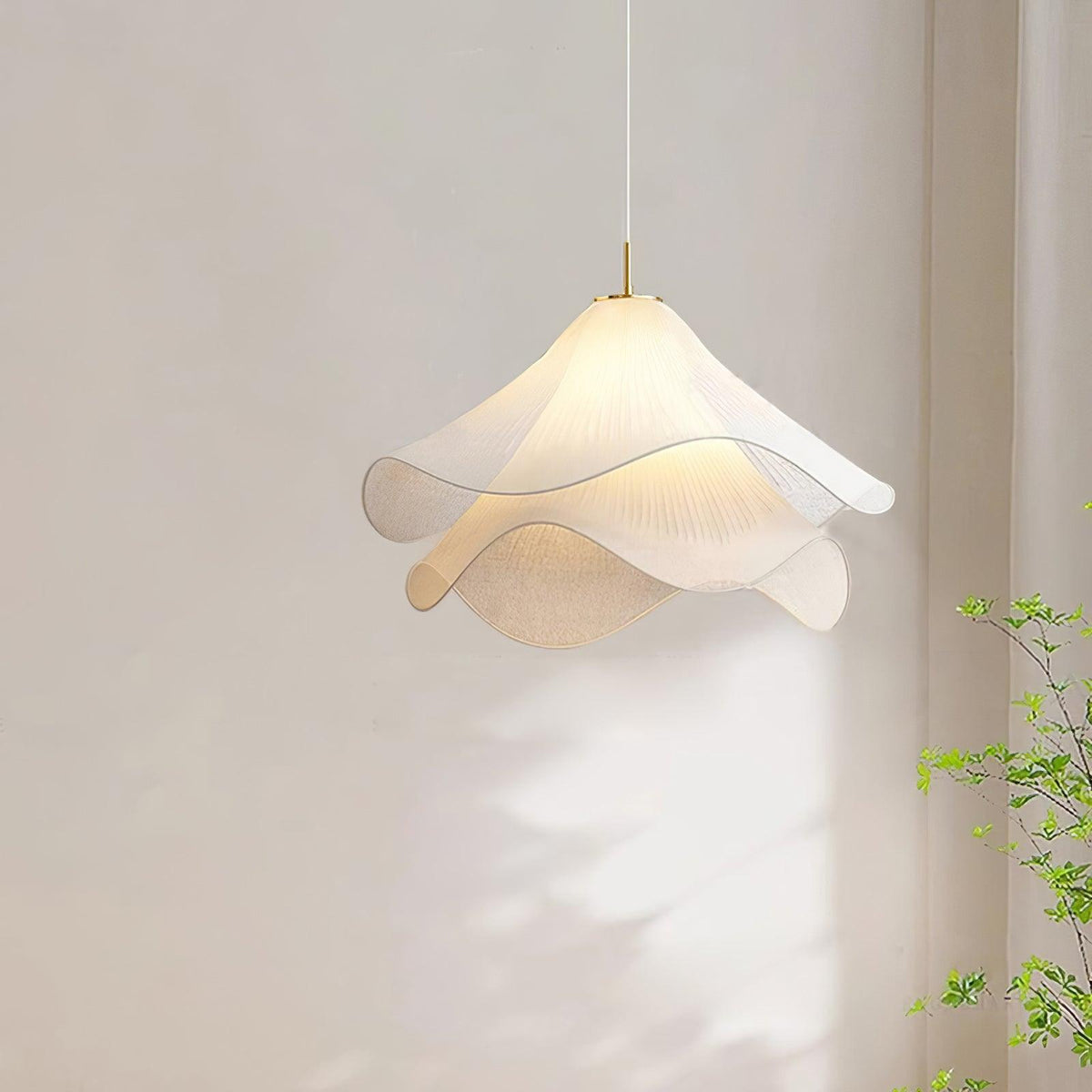 Evanel Fabric Artistic Pendant Light