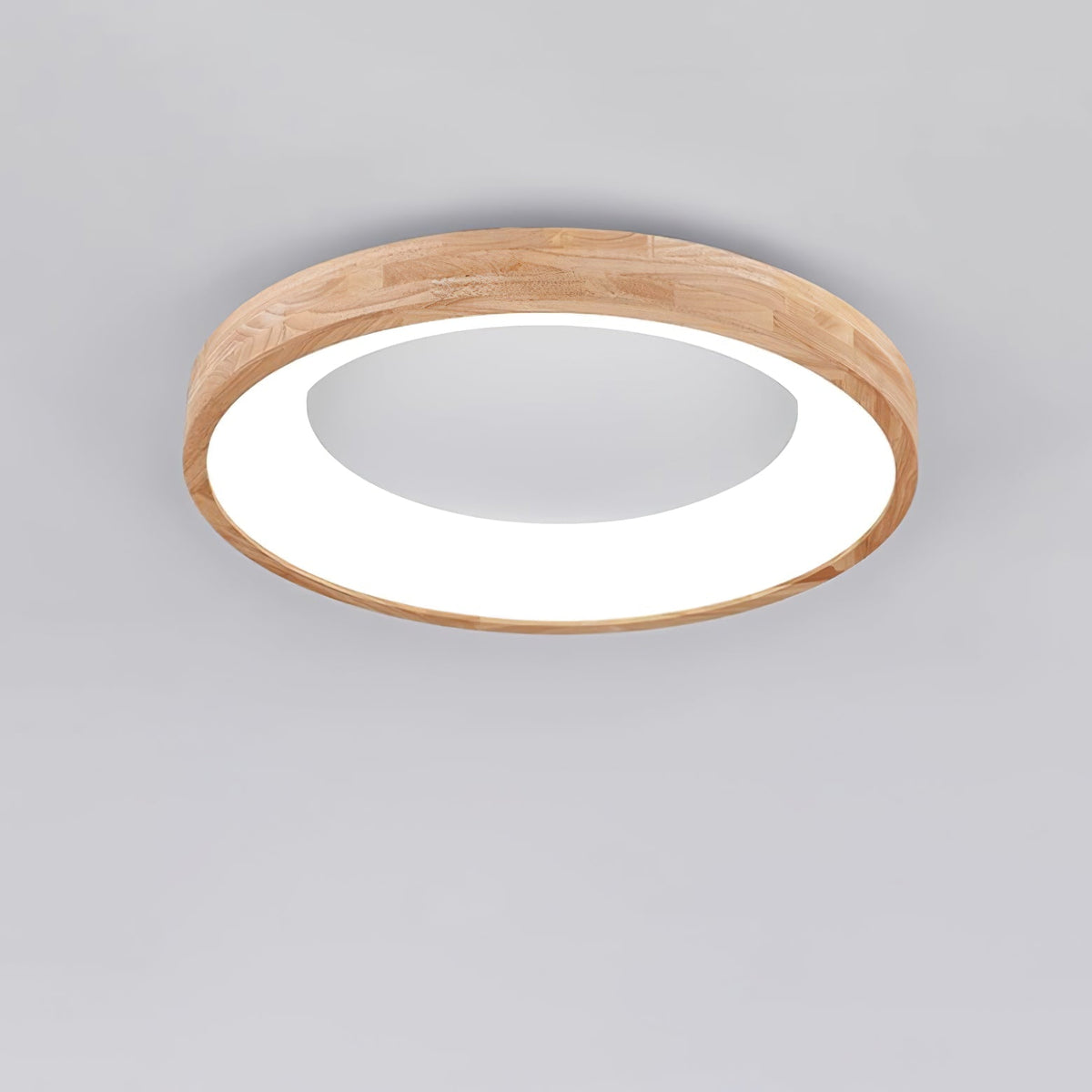 Uphae Modern Minimalist Square Wood Ceiling Light